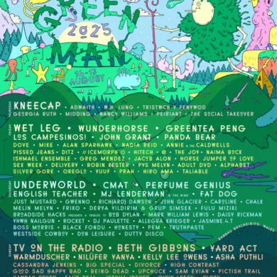 NEWS: Green Man announces first wave of acts for this year’s festival 28 GM2025 M1 Poster FINAL 819x1024 1