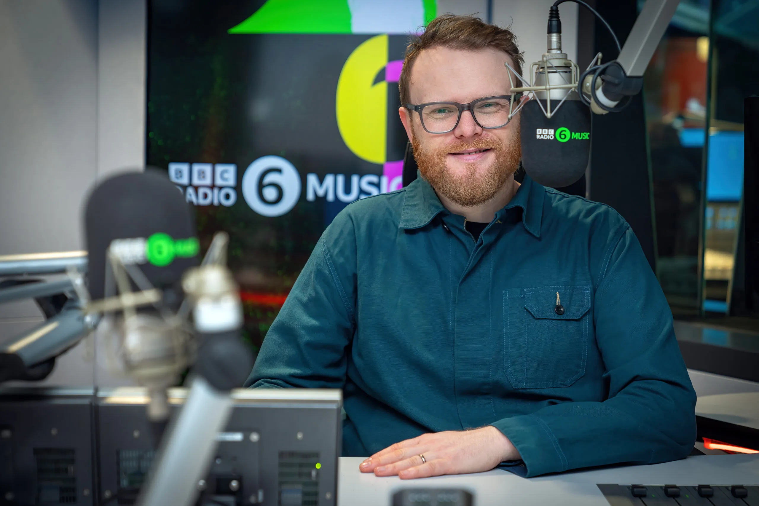 Huw Stephens on BBC Radio 6 Music Festival "we're obsessed with music, it's what we love" 22 HUW STEPHENS image 40 credit BBC Patrick Olner scaled