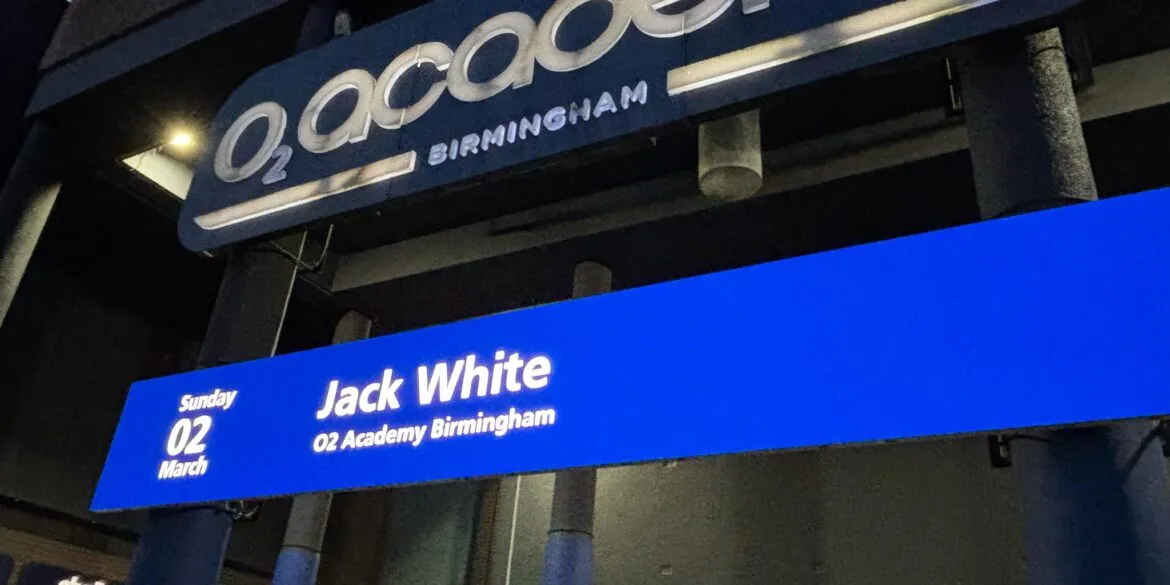 LIVE: Jack White - O2 Academy, Birmingham, 02/03/2025 24 Messenger creation E7F2DA21 6BA8 44B3 B7C4 AD6D72DDAFB0