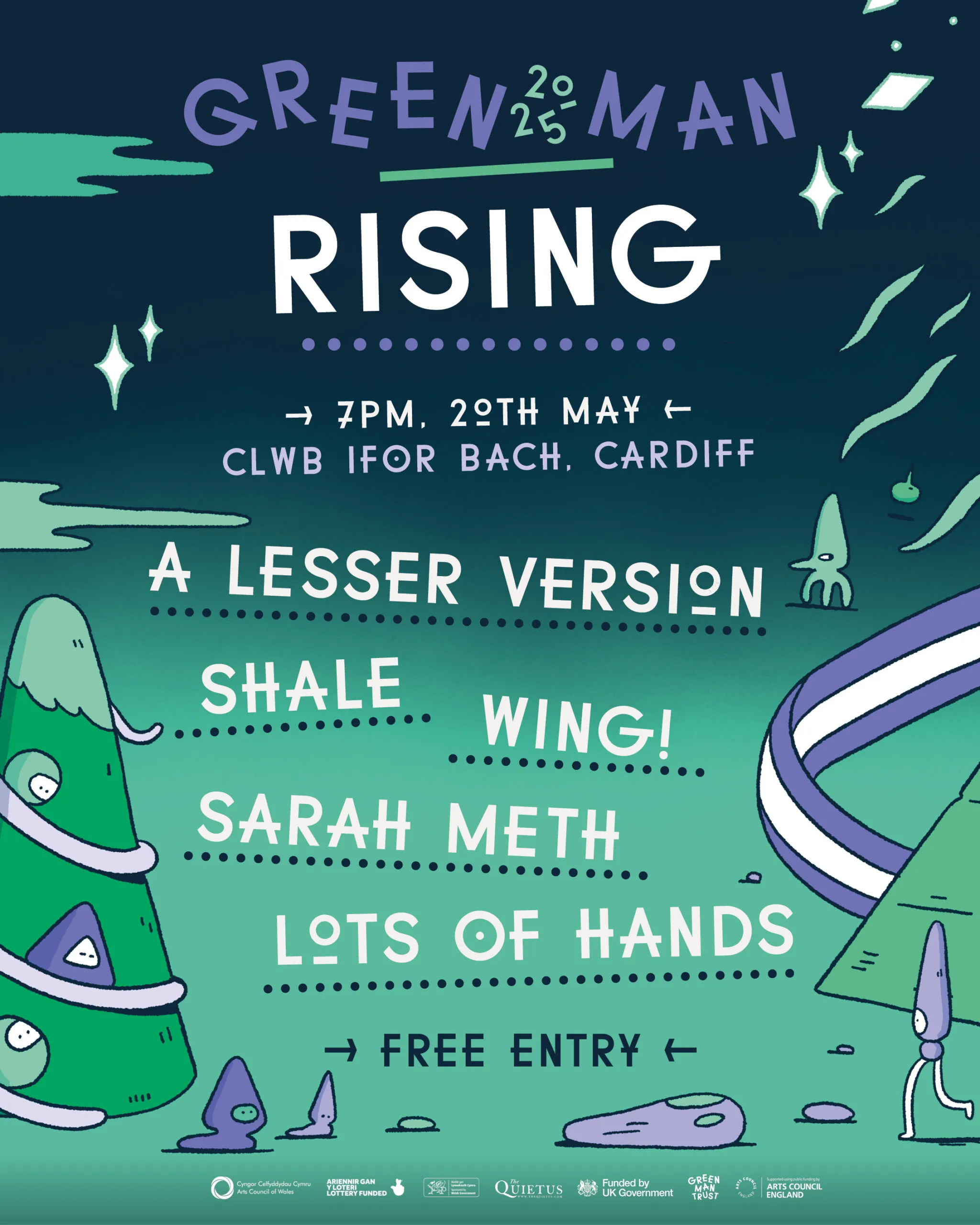 NEWS: Green Man Rising Final 5! 22 GM2025 Rising Event Poster 2 scaled