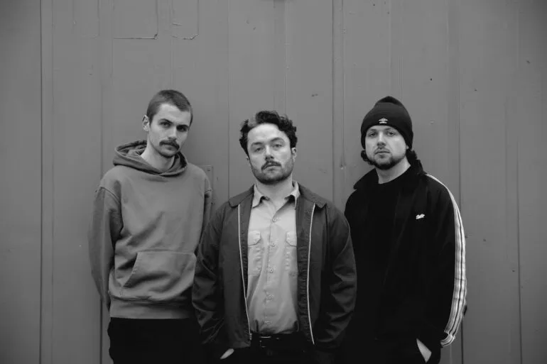 The three members of the Irish band YARD