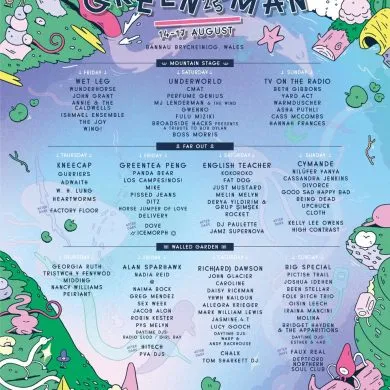 NEWS: Green Man Festival announce full line-up and day splits for this year’s edition 24 unnamed