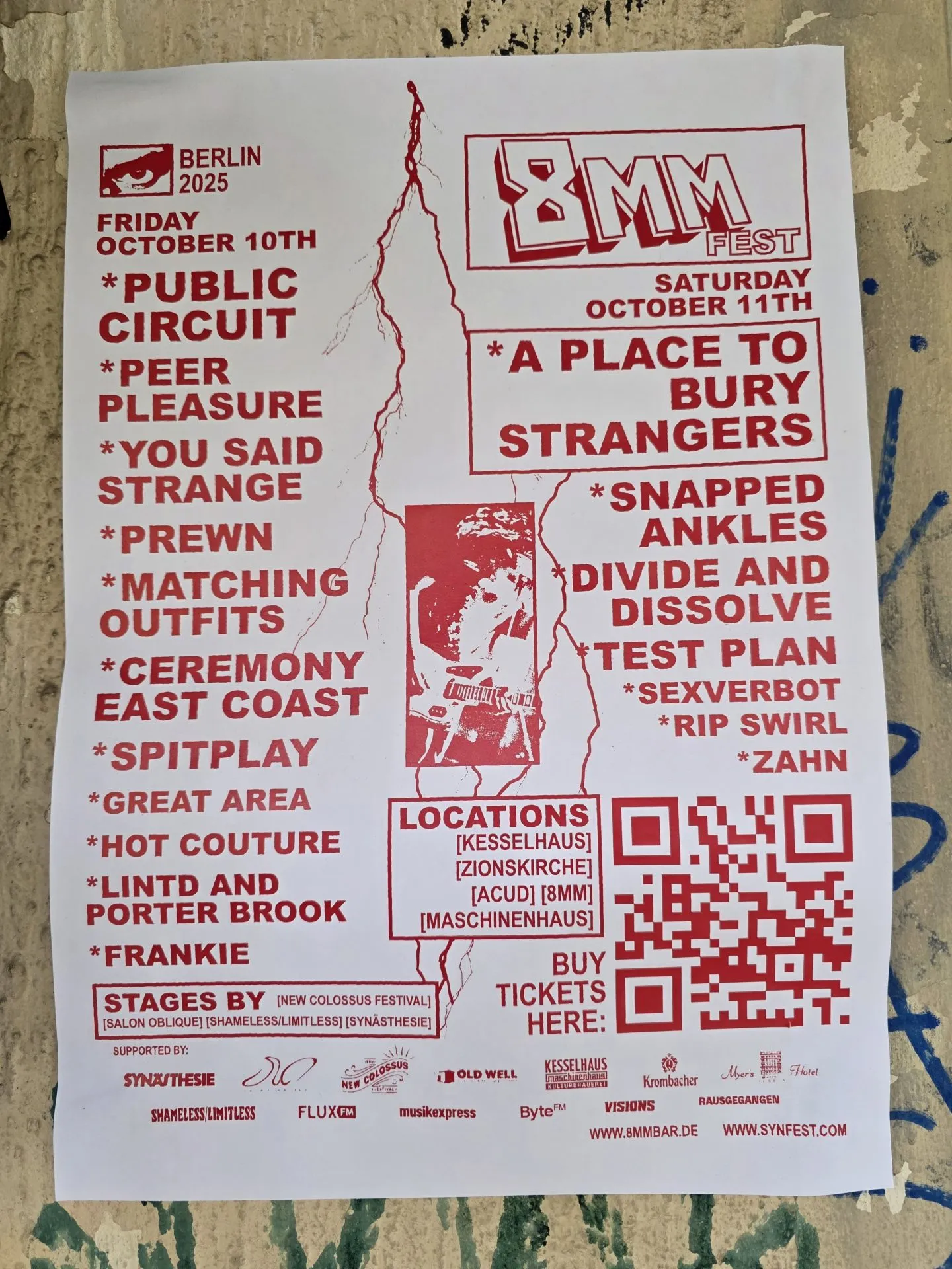 FESTIVAL REPORT: 8mm Fest 22 8mm Fest poster