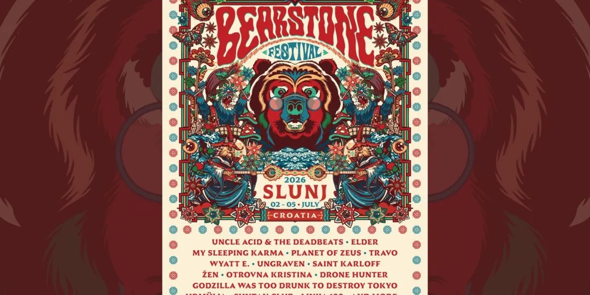 Bear Stone 2026 poster first line up