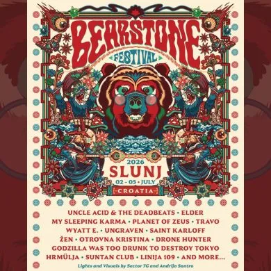 NEWS: BEAR STONE FESTIVAL ANNOUNCE FIRST LINE UP 32 Bear Stone 2026 poster first line up